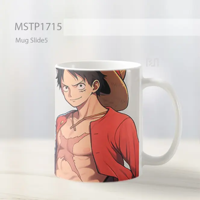 Luffy One Piece Clipart Mug MSTP1715 - All-side / Desain