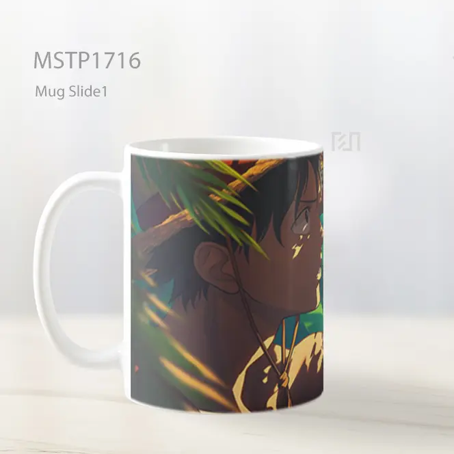 Luffy One Piece Estetika Hutan Mug MSTP1716 - All-side / Desain