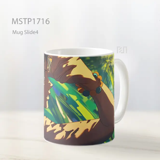 Luffy One Piece Estetika Hutan Mug MSTP1716