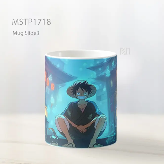 Luffy One Piece Hantu Festival Mug MSTP1718 - All-side / Desain