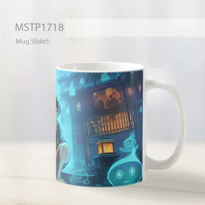 Luffy One Piece Hantu Festival Mug MSTP1718 - All-side / Desain