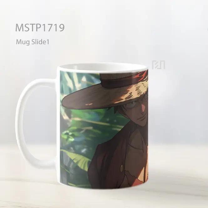 Luffy One Piece Hutan Mistis Mug MSTP1719 - All-side / Desain