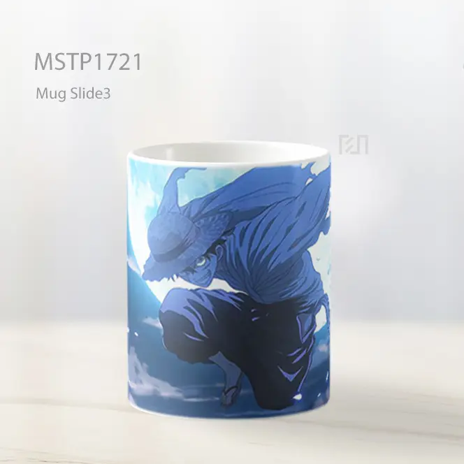 Luffy One Piece Lompatan Bulan Penuh Mug MSTP1721 - All-side / Desain