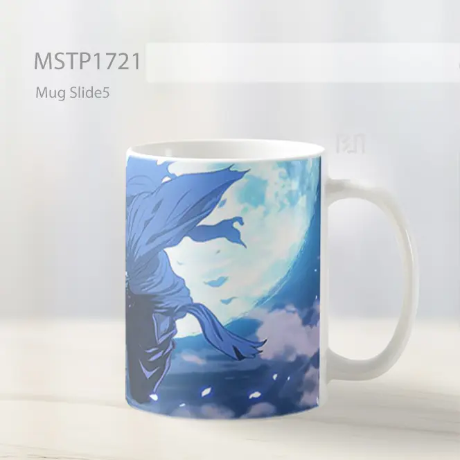 Luffy One Piece Lompatan Bulan Penuh Mug MSTP1721 - All-side / Desain