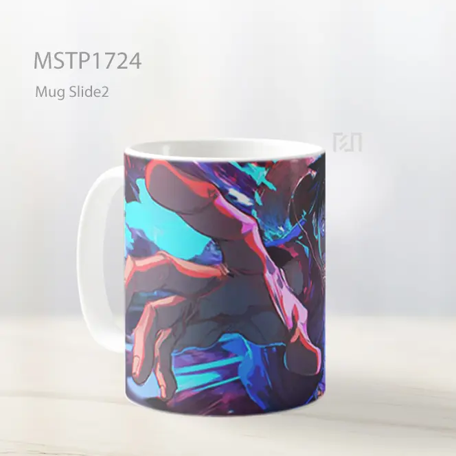 Luffy One Piece Meraih Mug MSTP1724 - All-side / Desain