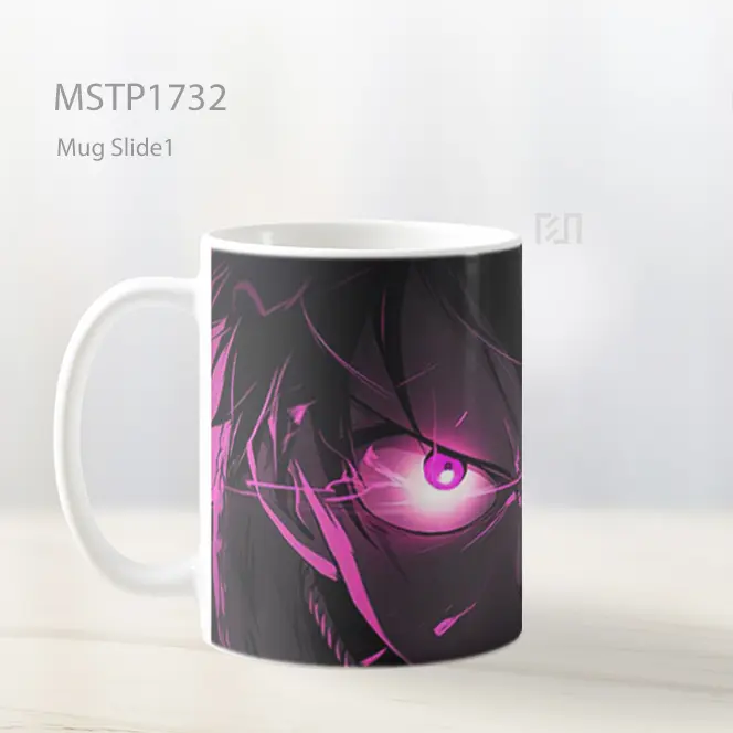 Luffy Pink Power Mata Bersinar Mug MSTP1732 - All-side / Desain