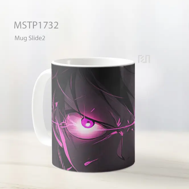 Luffy Pink Power Mata Bersinar Mug MSTP1732 - All-side / Desain