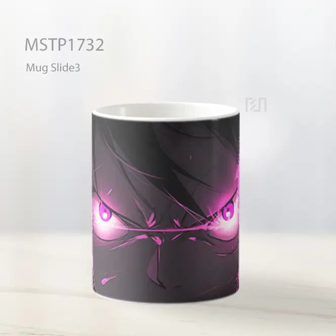 Luffy Pink Power Mata Bersinar Mug MSTP1732 - All-side / Desain