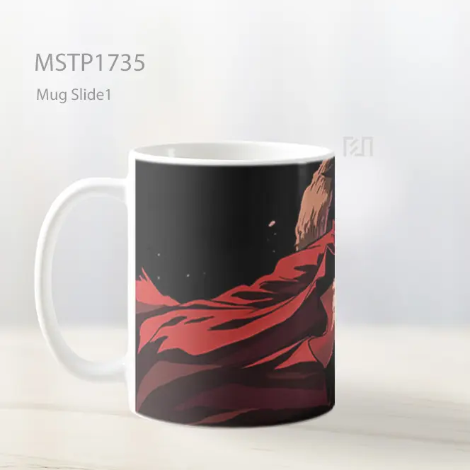 Luffy Pukulan Hype Mug MSTP1735 - All-side / Desain