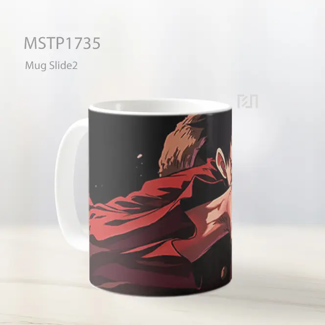 Luffy Pukulan Hype Mug MSTP1735 - All-side / Desain