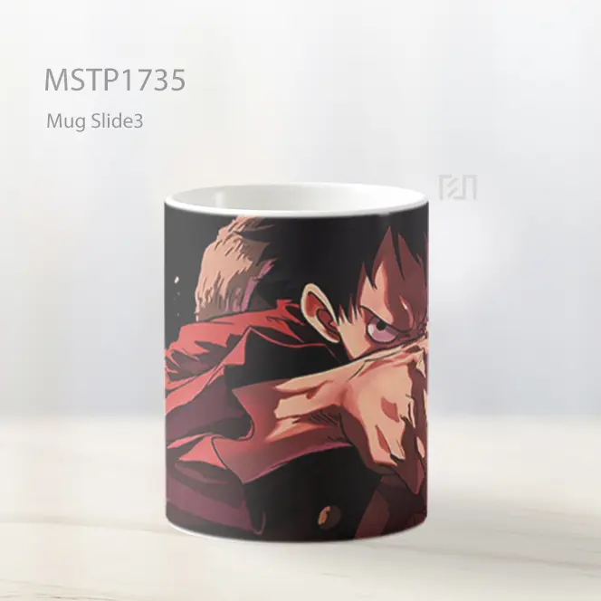 Luffy Pukulan Hype Mug MSTP1735 - All-side / Desain