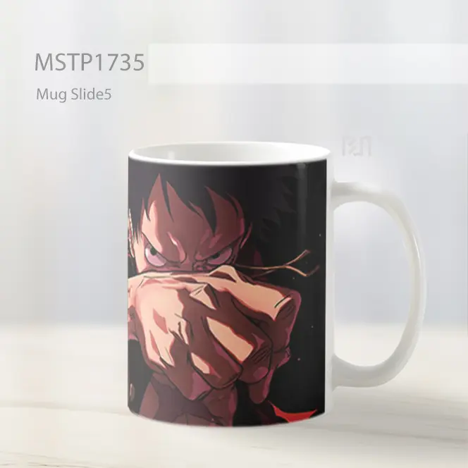 Luffy Pukulan Hype Mug MSTP1735 - All-side / Desain