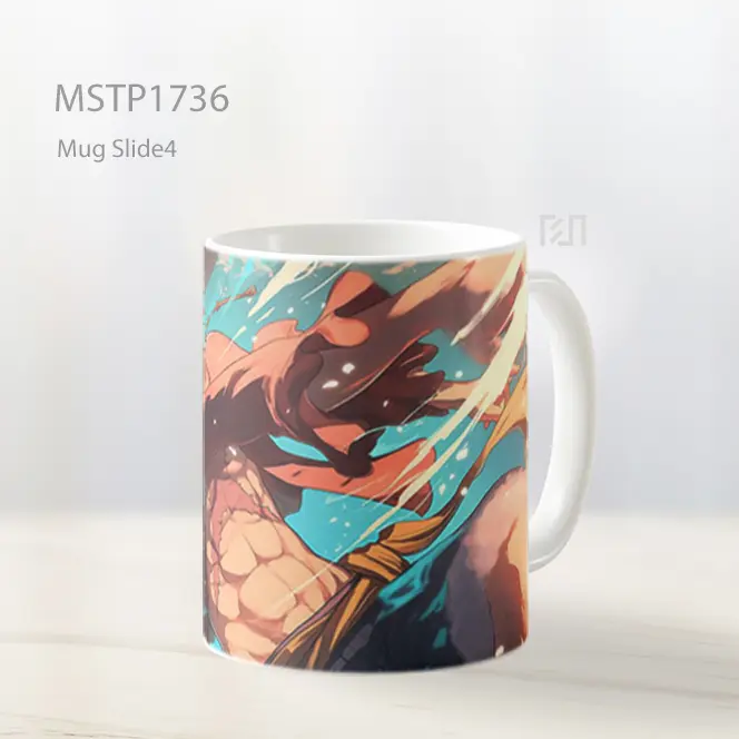 Luffy Pukulan Kekuatan Mug MSTP1736