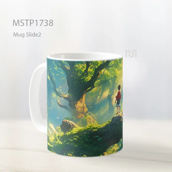 Luffy Roh Hutan Mug MSTP1738 - All-side / Desain