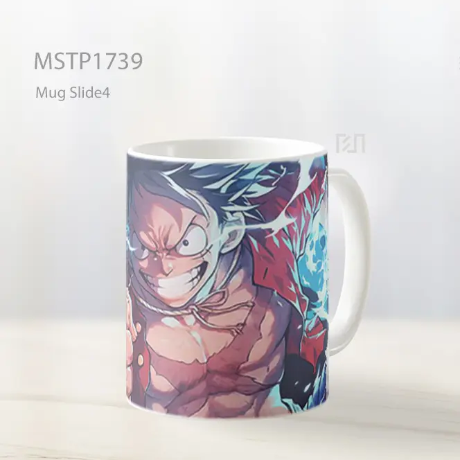 Luffy Sambaran Petir Pose One Piece Mug MSTP1739