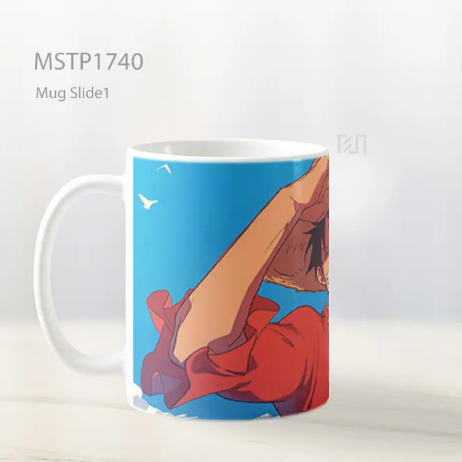 Luffy Sang Pahlawan Anime Mug MSTP1740 - All-side / Desain