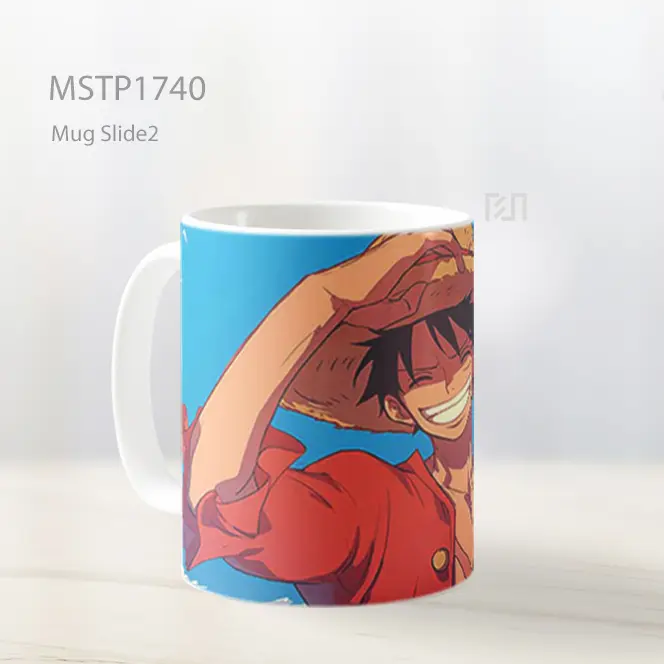 Luffy Sang Pahlawan Anime Mug MSTP1740 - All-side / Desain