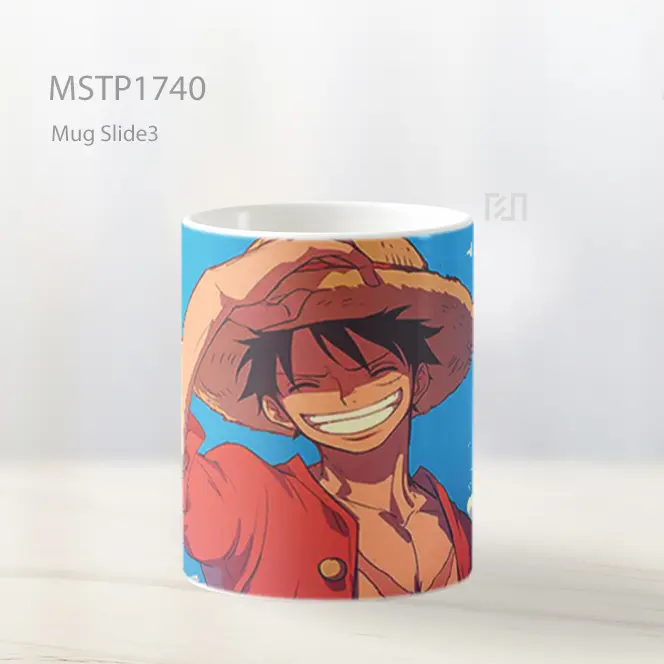 Luffy Sang Pahlawan Anime Mug MSTP1740 - All-side / Desain