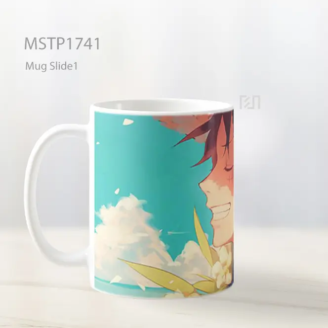 Luffy Senyum Bahagia Mug MSTP1741 - All-side / Desain