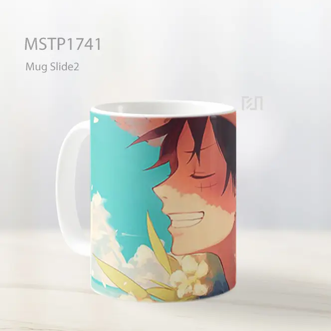 Luffy Senyum Bahagia Mug MSTP1741 - All-side / Desain