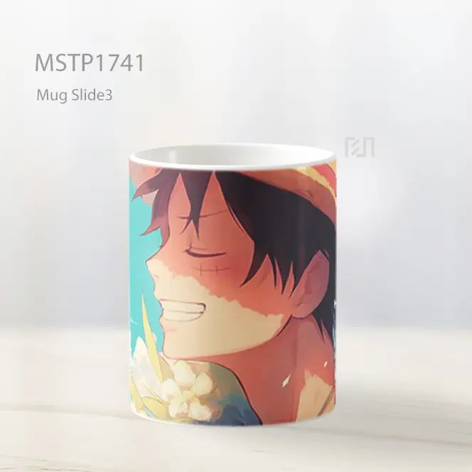Luffy Senyum Bahagia Mug MSTP1741 - All-side / Desain