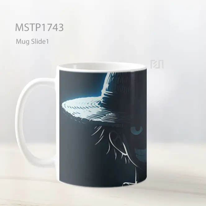 Luffy Senyum Gelap Mug MSTP1743 - All-side / Desain