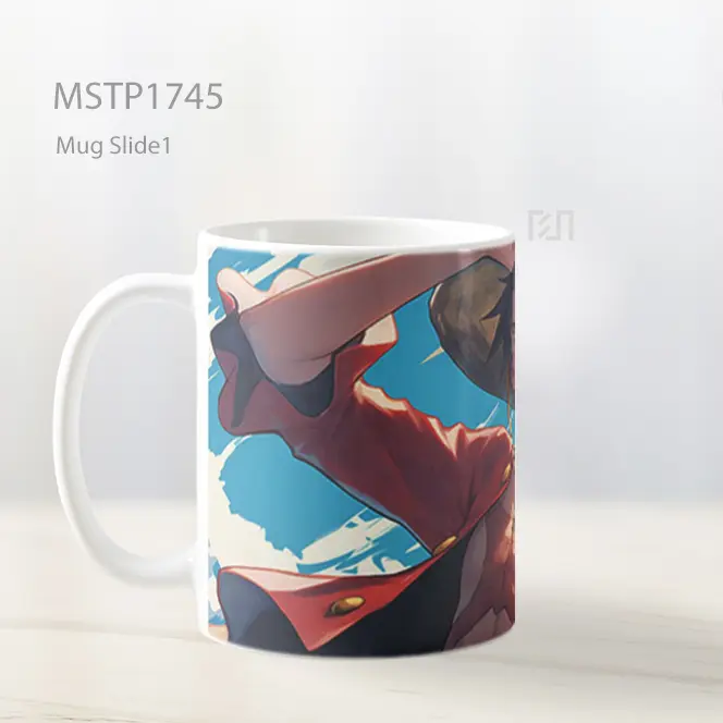 Luffy Senyum Penuh Energi Mug MSTP1745 - All-side / Desain