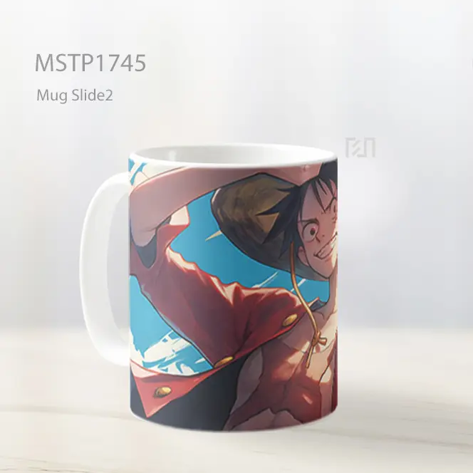 Luffy Senyum Penuh Energi Mug MSTP1745 - All-side / Desain