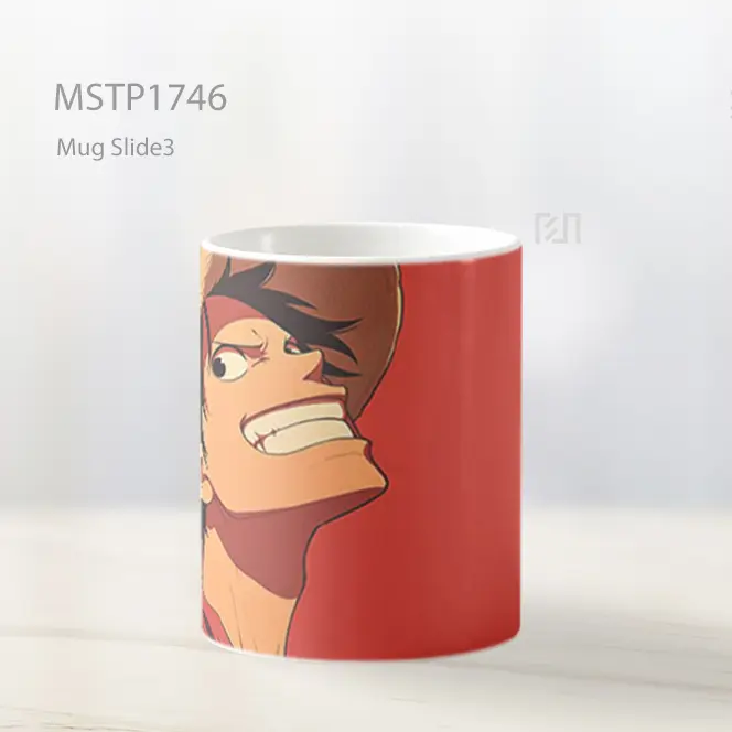 Luffy Senyum Percaya Diri Mug MSTP1746 - All-side / Desain