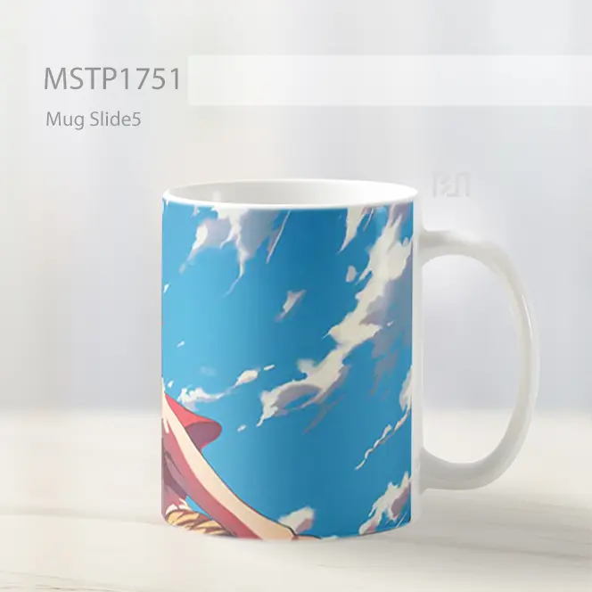 Luffy Smiling One Piece Mug MSTP1751 - All-side / Desain