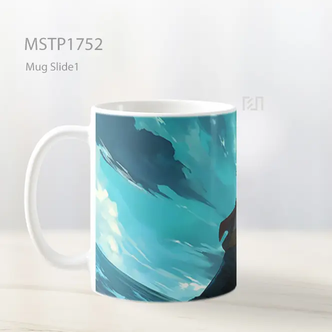 Luffy Smiling Sea One Piece Mug MSTP1752 - All-side / Desain