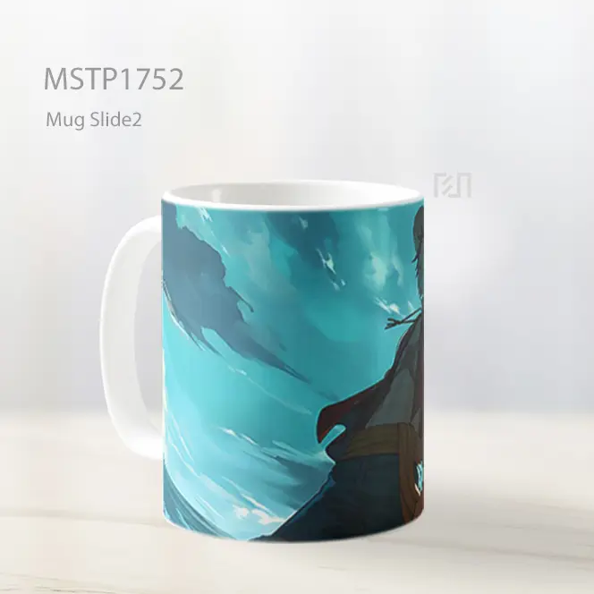 Luffy Smiling Sea One Piece Mug MSTP1752 - All-side / Desain