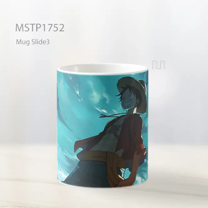 Luffy Smiling Sea One Piece Mug MSTP1752 - All-side / Desain