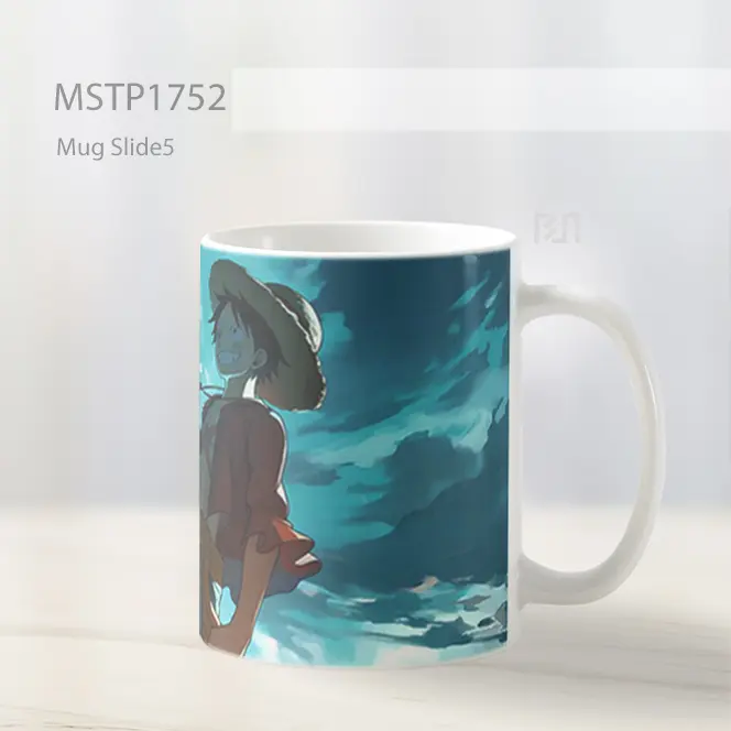 Luffy Smiling Sea One Piece Mug MSTP1752 - All-side / Desain