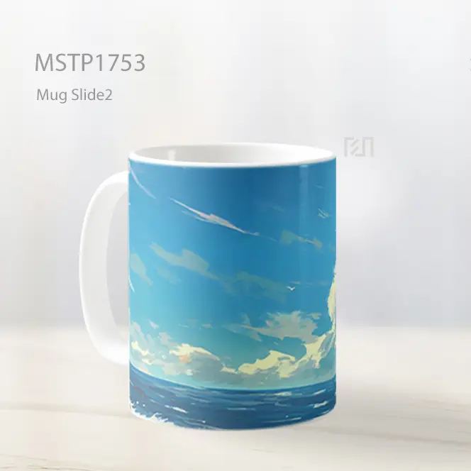 Luffy Staring Into Horizon One Piece Mug MSTP1753 - All-side / Desain
