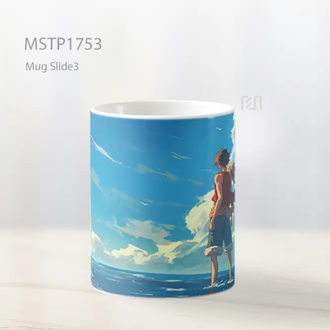 Luffy Staring Into Horizon One Piece Mug MSTP1753 - All-side / Desain