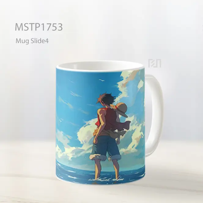 Luffy Staring Into Horizon One Piece Mug MSTP1753