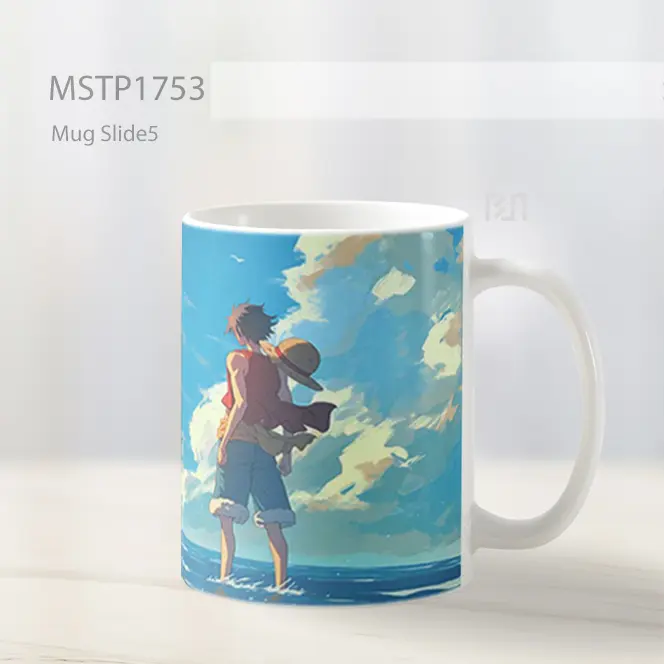 Luffy Staring Into Horizon One Piece Mug MSTP1753 - All-side / Desain