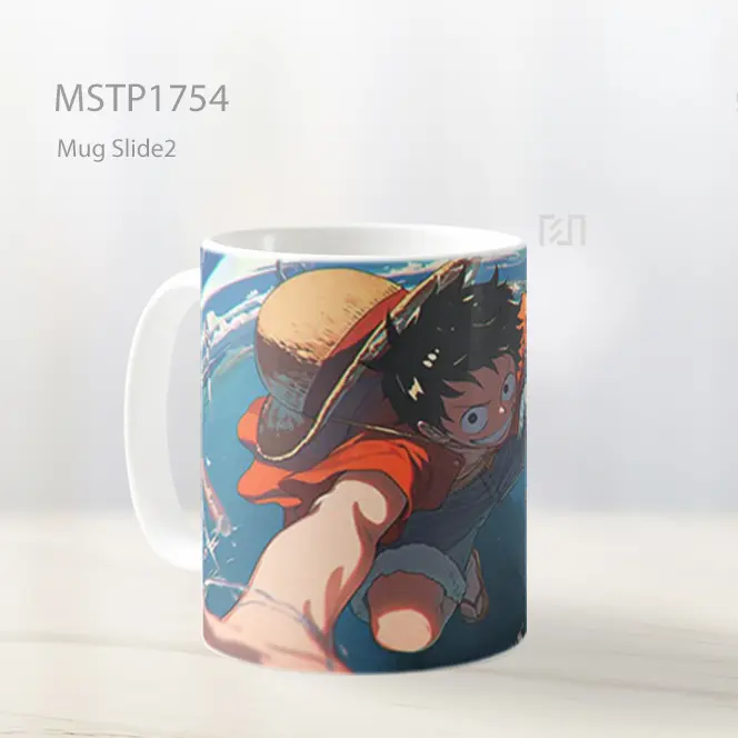 Luffy Straw Hat Fisheye Perspektif Mug MSTP1754 - All-side / Desain