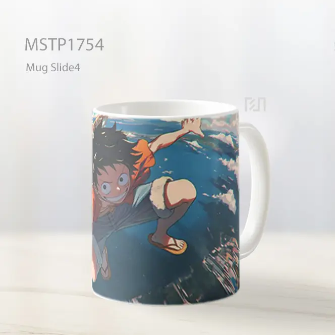 Luffy Straw Hat Fisheye Perspektif Mug MSTP1754