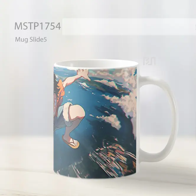 Luffy Straw Hat Fisheye Perspektif Mug MSTP1754 - All-side / Desain