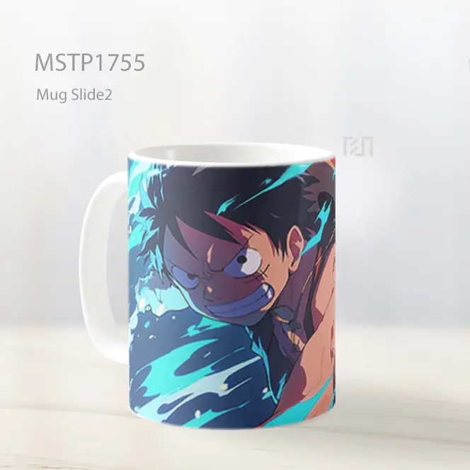 Luffy Straw Hat One Piece Aesthetic Mug MSTP1755 - All-side / Desain