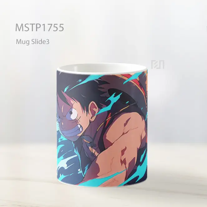Luffy Straw Hat One Piece Aesthetic Mug MSTP1755 - All-side / Desain