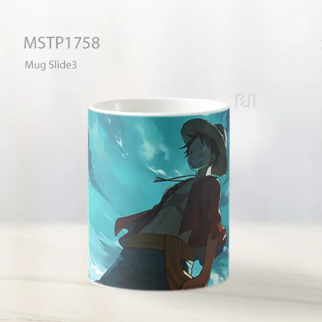 Luffy Tersenyum Laut One Piece Mug MSTP1758 - All-side / Desain