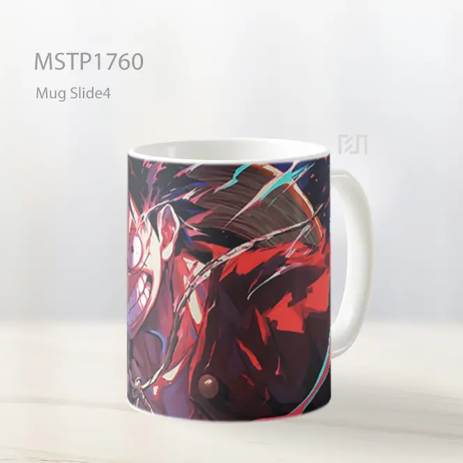 Luffy Tinju Merah Mug MSTP1760
