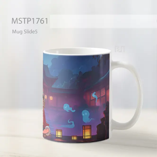 Luffy Topi Jerami Gaya Anime Cantik Mug MSTP1761 - All-side / Desain