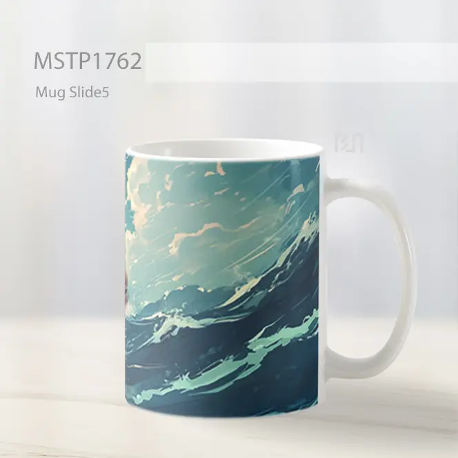 Luffy Topi Jerami Laut Badai Mug MSTP1762 - All-side / Desain