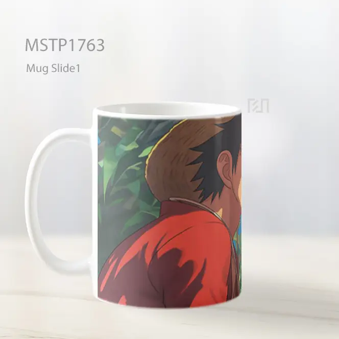 Luffy Topi Jerami Petualangan Mug MSTP1763 - All-side / Desain
