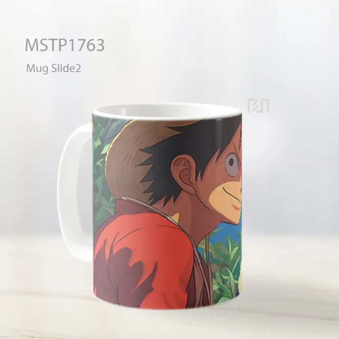 Luffy Topi Jerami Petualangan Mug MSTP1763 - All-side / Desain