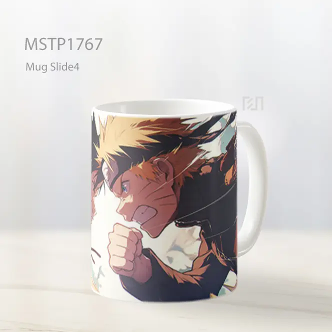 Luffy Vs Naruto Tatap Intens Clash Mug MSTP1767